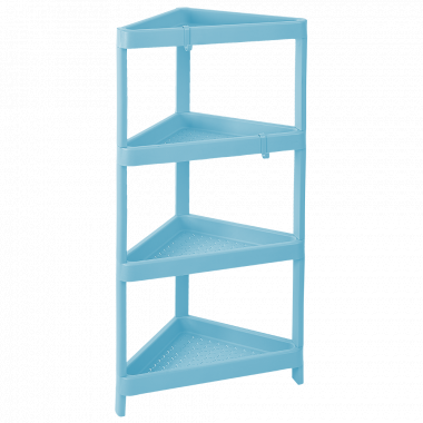 Corner shelf (ice blue)
