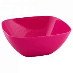 Salad bowl 120x120x55mm. (dark pink)