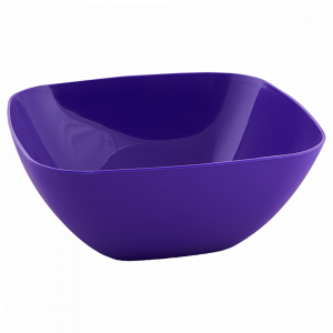 Salad bowl 120x120x55mm. (dark lilac)