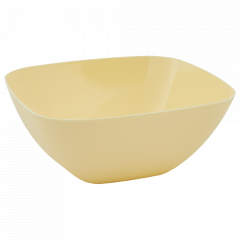 Salad bowl 120x120x55mm. (yellow)