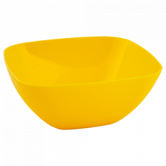 Salad bowl 120x120x55mm. (dark yellow)