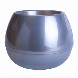 Flowerpot "Sphere" d10 (gray pearl)