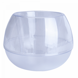 Flowerpot "Sphere" d10cm. (transparent)