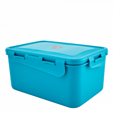 Universal container "Vintage" rectangular 4,0L. (turquoise)