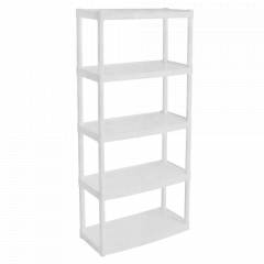 Universal Rack of 5 sections (white floc)