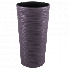 Flowerpot "Fusion" d22x41,5cm. (violet)