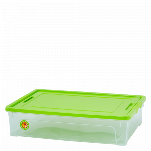 Container "Smart Box"  1,7L. "Practice" (transparent / olive / olive)