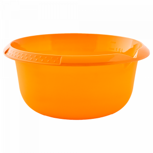 Kitchen bowl 3,75L. (light orange)