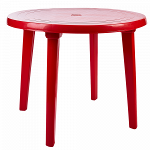 Round table (red)