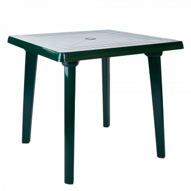 Square table (green)