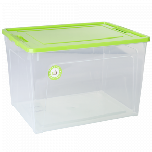 Container "Smart Box" 12L. (transparent / olive / olive)