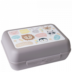 Lunch-box with decor (Pets, cocoa)