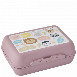 Lunch-box with decor (Pets: freesia)
