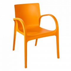 Chair "Hector" new (light orange)