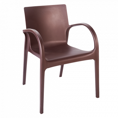 Chair "Hector" new (dark brown)