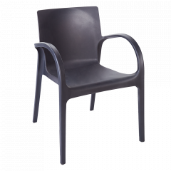 Chair "Hector" new (dark gray)