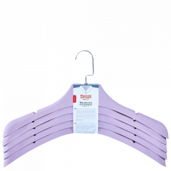 Outwear hanger 45x8cm. (5pcs.) (violet)