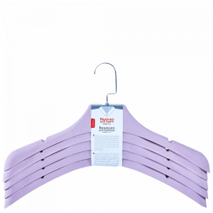 Outwear hanger 45x8cm. (5pcs.) (violet)