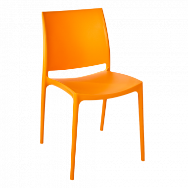 Chair "Emma" new (light orange)