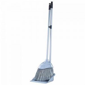 Set of broom and scoop "Euro" (gray / gray)