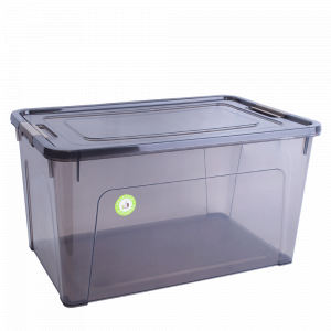 Container "Smart Box" 27L. (brown transparent / cocoa)