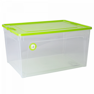 Container "Smart Box" 18L. (transparent / olive / olive)