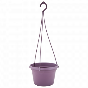 Flowerpot "Gloria" with hanger 20x13cm. (violet)