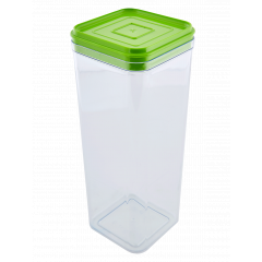 Container for bulk products 2,25L. (transparent / olive)
