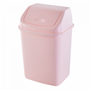 Garbage bin 10L. (light pink)