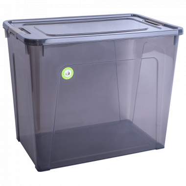 Container "Smart Box" 40L. (brown transparent / cocoa)