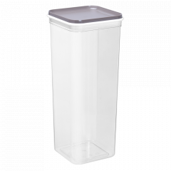Container for bulk products "Fix" 2,25L. (transparent / cocoa)