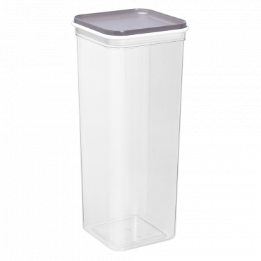 Container for bulk products "Fix" 2,25L. (transparent / cocoa)