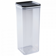 Container for bulk products "Fix" 2,25L. (transparent / granite)