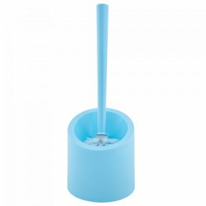 Toilet brush with stand "Aqua" (ice blue)