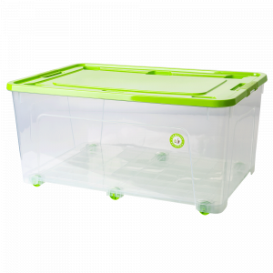 Container "Smart Box" 50L. (transparent / olive / olive)