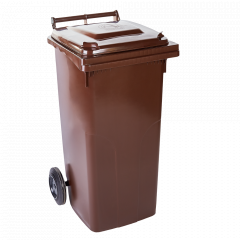 120L. container for solid waste (dark brown)