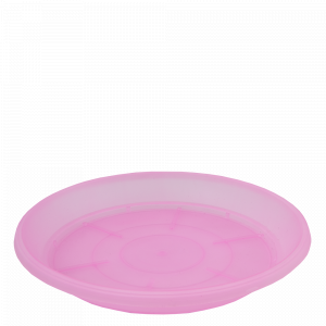 Tray for drainage 12,0x 9,0cm. (pink transparent)