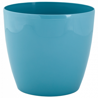 Flowerpot "Matilda" 12x11cm. (gray blue)