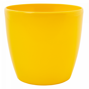 Flowerpot "Matilda" 20x18cm. (dark yellow)