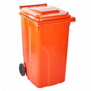 240L. container for solid waste (orange)