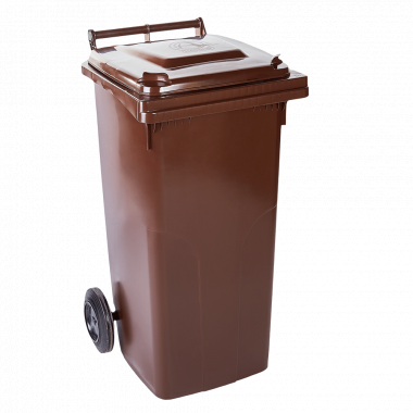 240L. container for solid waste (dark brown)
