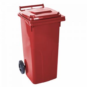 240L. container for solid waste (red)