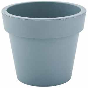 Flowerpot "Gamma" 20x17cm. (gray blue)