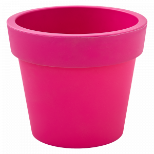 Flowerpot "Gamma" 20x17cm. (dark pink)