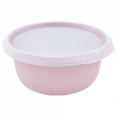 Kitchen bowl with lid 1,75L. (freesia / transparent)