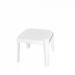 Table lounger white