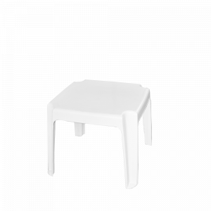 Table lounger white