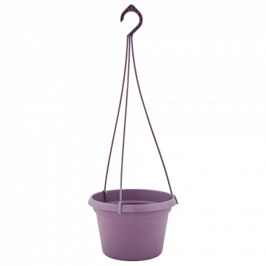 Flowerpot "Gloria" with hanger 25x16cm. (violet)