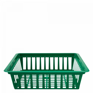 Basket for bulbous rectangular 252x277x72mm. (green)