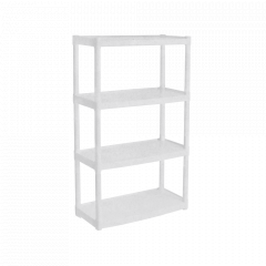 Universal Rack of 4 sections (white floc)